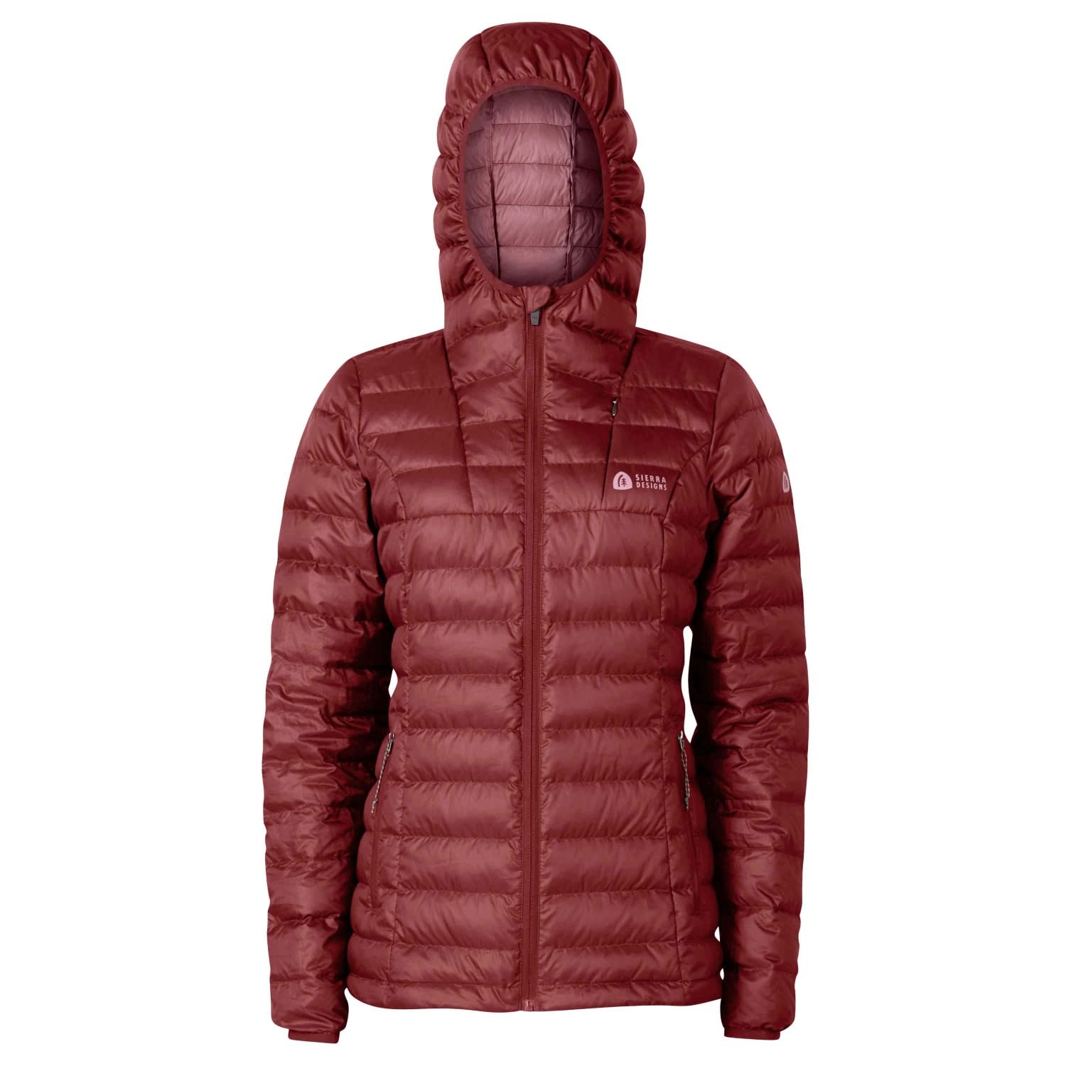 Sierra Designs Women's Whitney Jacket - 800 Fill DriDown Insulated Hooded Winter Coat, Lightweight & Packable for Hiking, Skiing & Outdoor Activities