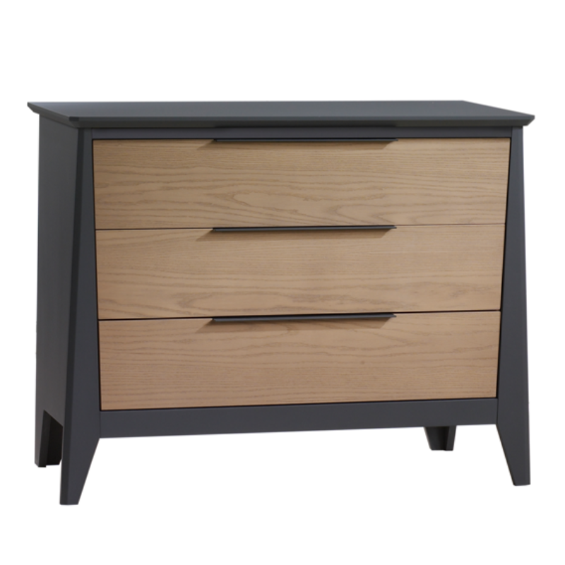 Flexx Premium 3 Drawer XL Dresser - Spacious Wooden Storage Cabinet for Bedroom, Living Room & Office Organization - Perfect for Clothes, Toys & Home Decor Storage