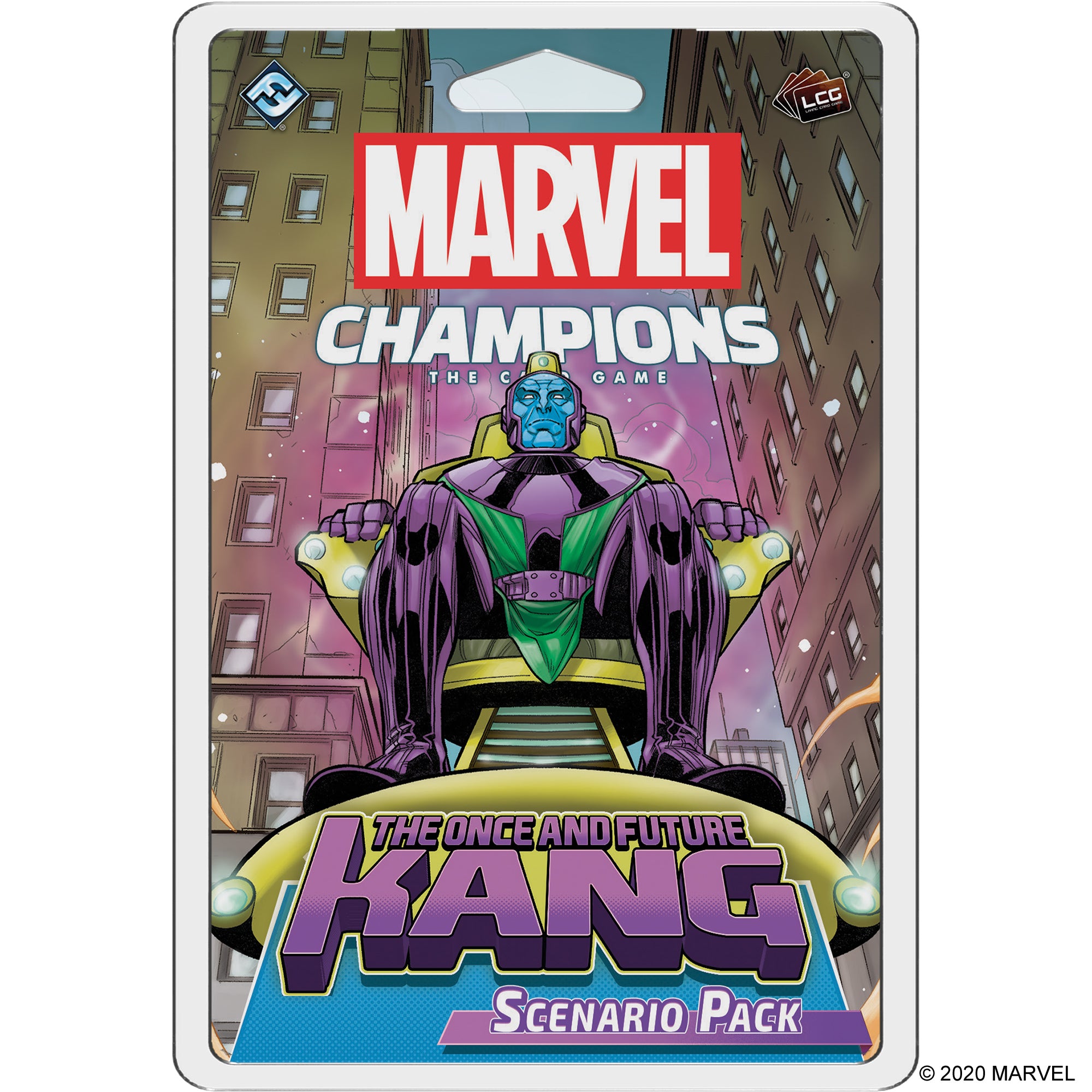 Marvel Champions: The Card Game - The Once and Future Kang Scenario Pack | Superhero Strategy Game for Adults & Teens | Perfect for Game Nights & Comic Book Fans