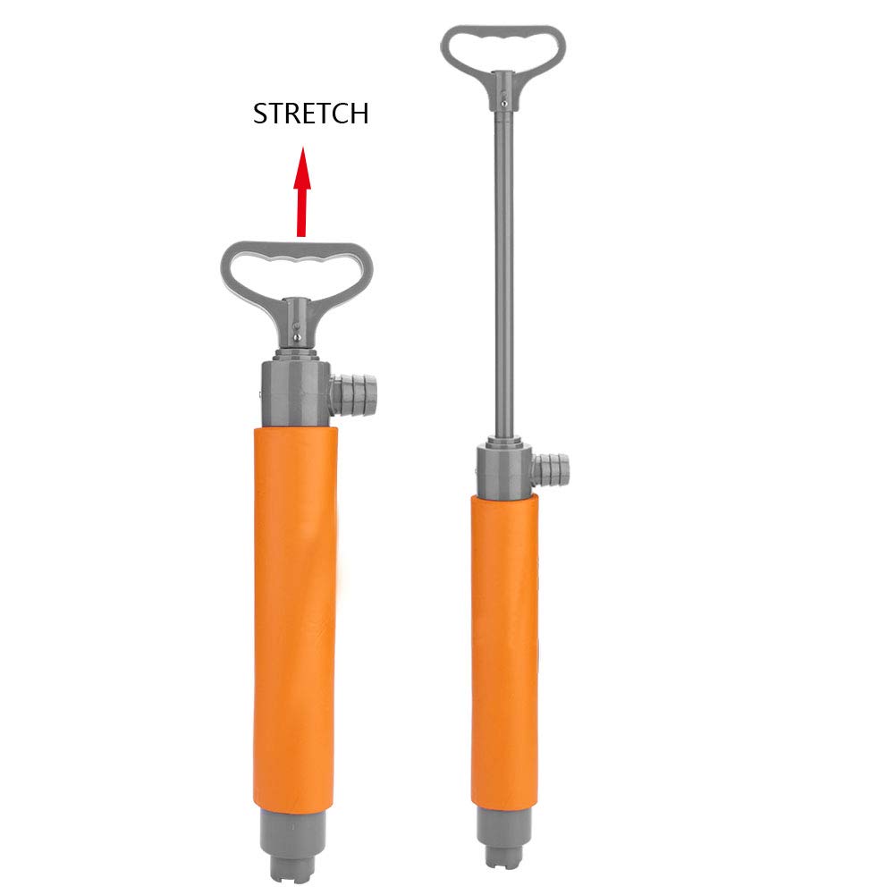 **Portable Kayak Bilge Pump - Emergency Hand Pump for Kayak, Canoe & Small Boats - Lightweight & Floating Water Pump for Outdoor Survival & Marine Use**    *(Perfect for Emergency Water Removal, Kayaking, Fishing & Boating Adventures)*