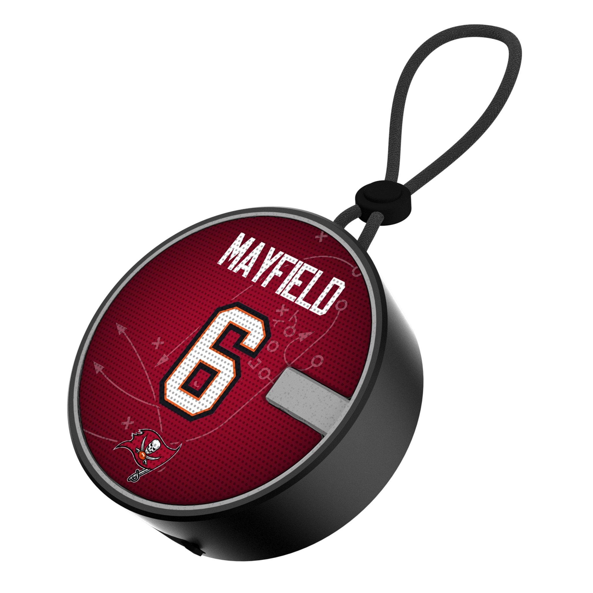 Baker Mayfield Tampa Bay Buccaneers Waterproof Bluetooth Speaker - Portable Wireless Speaker for Outdoor, Pool, Beach & Shower Use