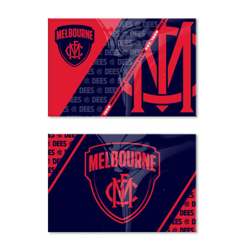 Melbourne Demons Set of 2 Premium Refrigerator Magnets - Perfect for Fans, Home Decor & Office Fridge Accessories