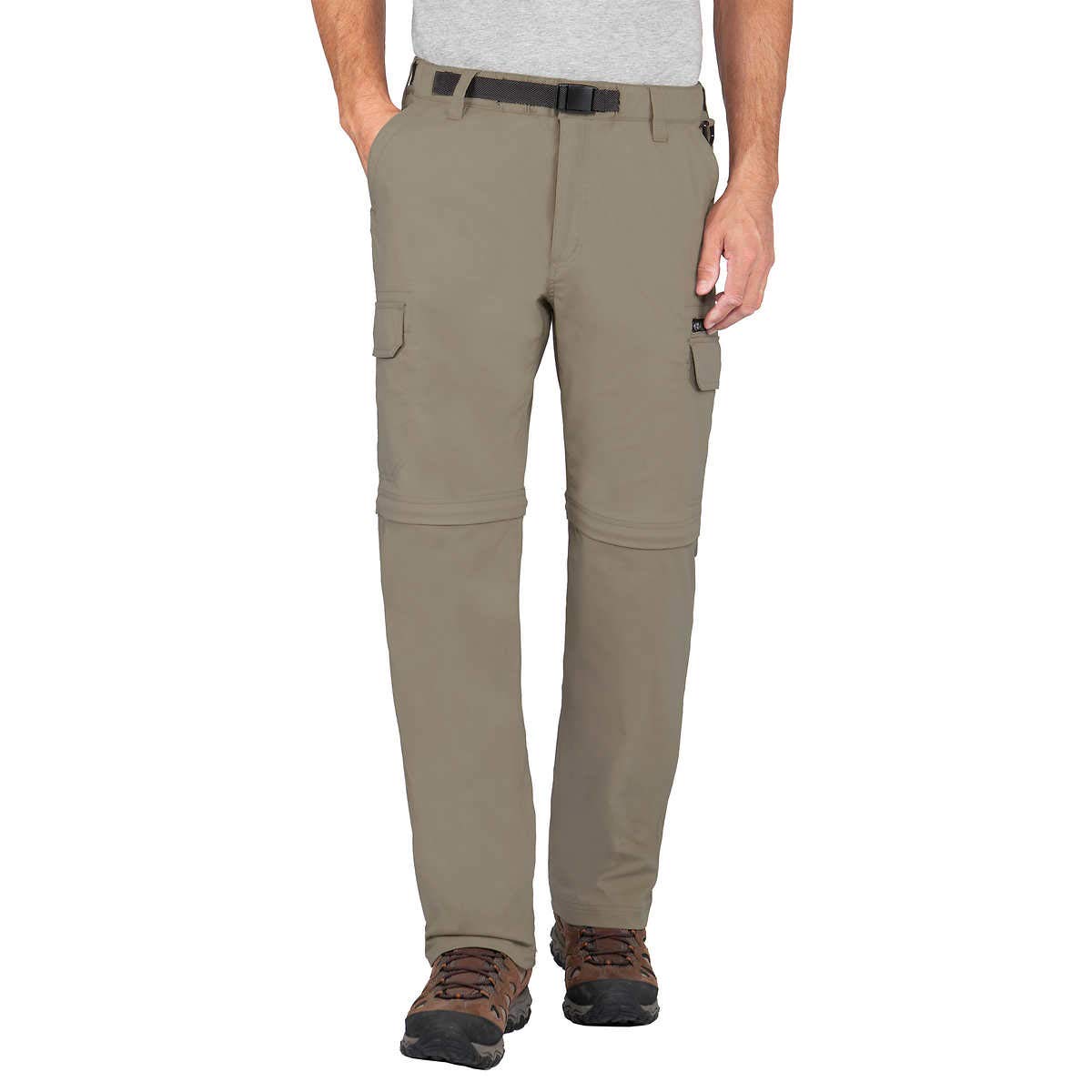 Men's Lightweight Convertible Stretch Cargo Pants & Shorts - Quick-Dry, Breathable Outdoor Hiking Pants with Multiple Pockets (Sand, Size Mx30) | Perfect for Camping, Travel & Adventure Activities
