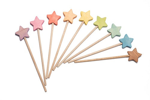 Ocamora Star Wand - Magical Light-Up Toy for Kids, Perfect for Birthday Parties, Halloween Costumes & Pretend Play