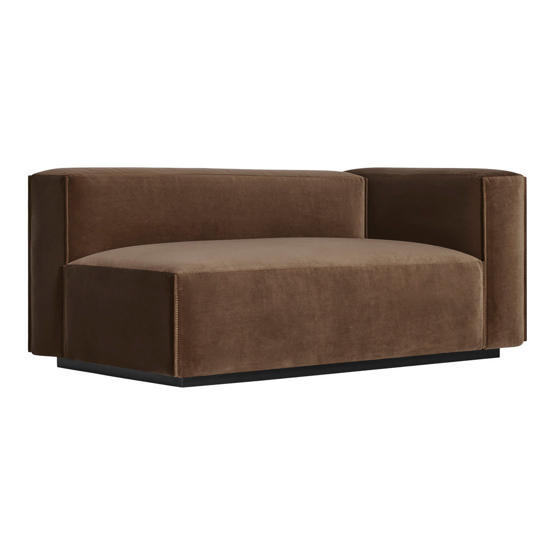Cleon One Arm Sofa - Modern Single Armrest Loveseat for Small Spaces, Living Room, Apartment, or Office - Perfect for Relaxing, Reading & Lounging