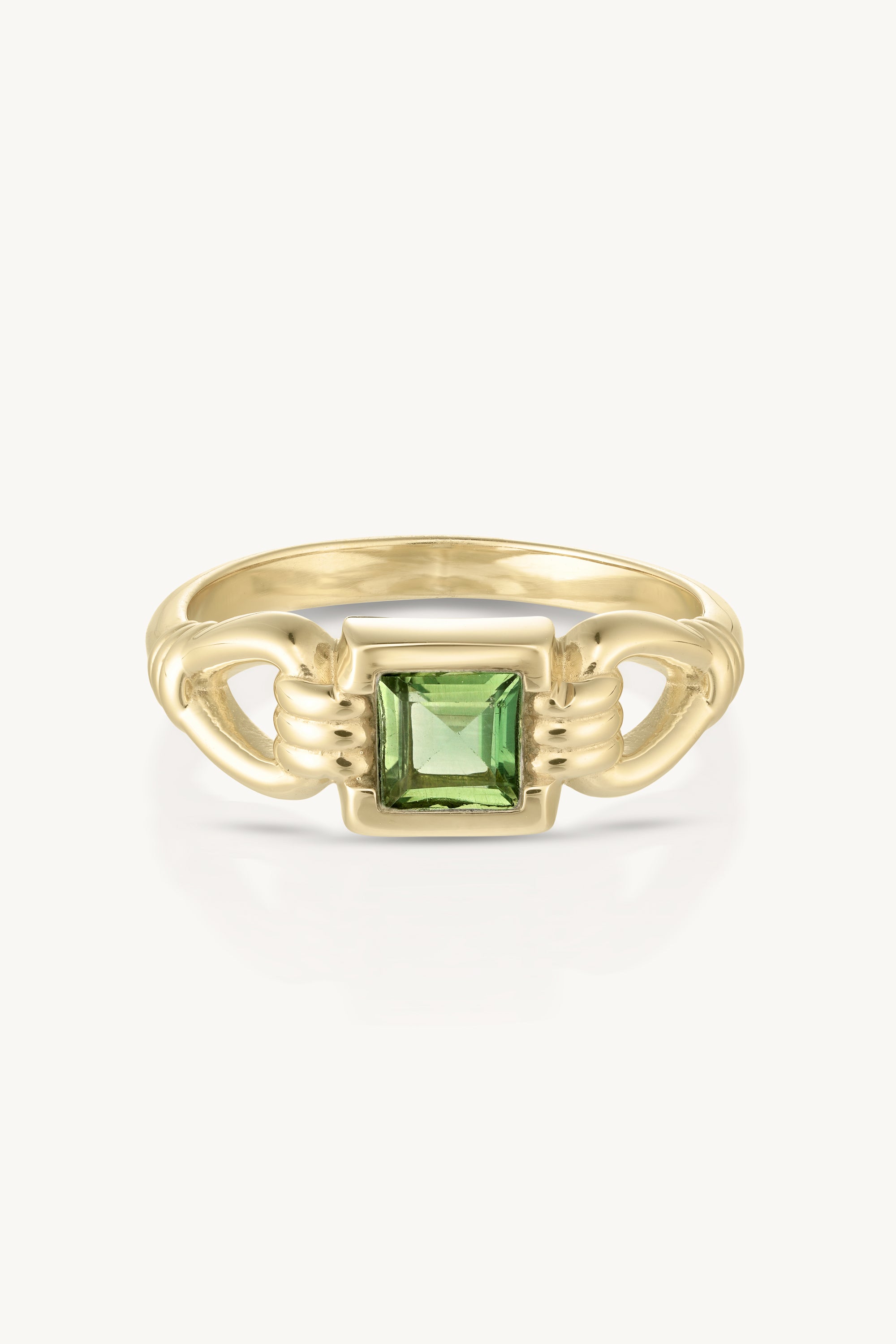 Freya Apatite Gold Ring for Women - 14K Solid Gold Blue Apatite Gemstone Ring - Elegant Jewelry Gift for Birthday, Anniversary & Special Occasions