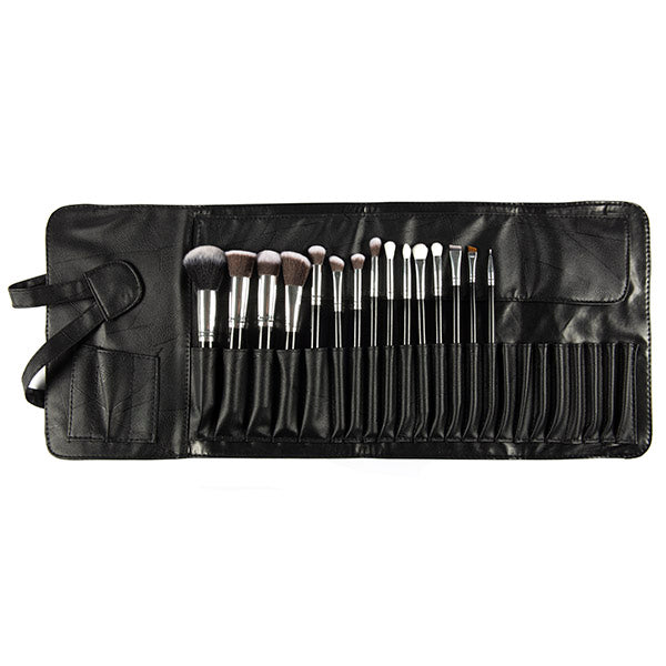 GRBT Pro Series Vegan 15-Piece Makeup Brush Set - Cruelty-Free Synthetic Bristles for Foundation, Blending, Eyeshadow & Contouring - Perfect for Professional Makeup Artists & Beauty Enthusiasts