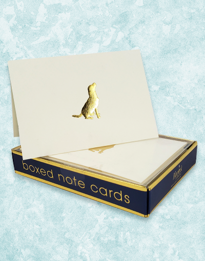 Premium Embossed Dog-Themed Note Cards - Elegant Greeting Cards for Pet Lovers, Perfect for Thank You Notes, Birthday Wishes & Special Occasions