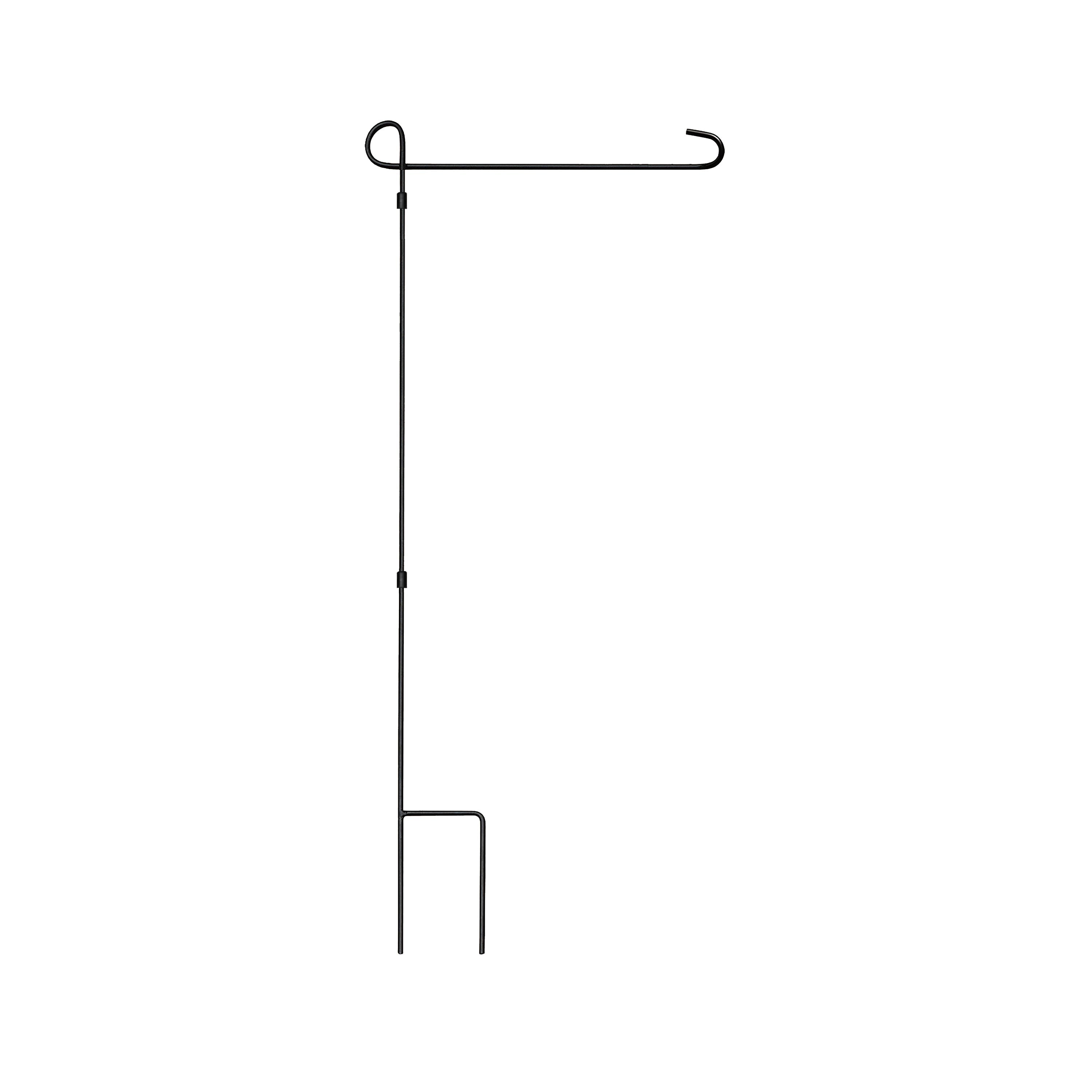 Evergreen Garden Flag Stand Set of 3 - Heavy Duty Metal Flag Holder for Outdoor Yard Decor - Perfect for Seasonal, Holiday & Patriotic Display in Front Yard, Porch or Garden