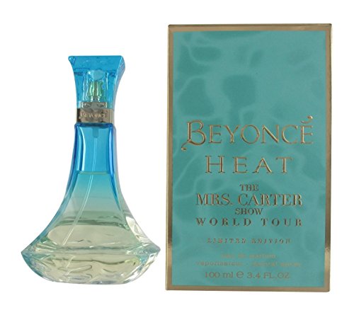 Beyoncé Heat Mrs. Carter World Tour Eau de Parfum for Women - 3.4 oz Floral Fruity Perfume Spray | Long-Lasting Fragrance for Date Night, Special Occasions & Daily Wear