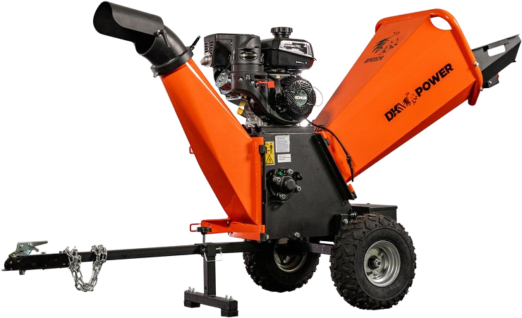 DK2 OPC524 208cc 7HP Kohler CH270 Engine 4 Kinetic Drum Chipper - Powerful Wood Chipper Shredder for Yard Waste, Landscaping & Gardening | Heavy Duty Brush Cleanup & Tree Branch Mulching