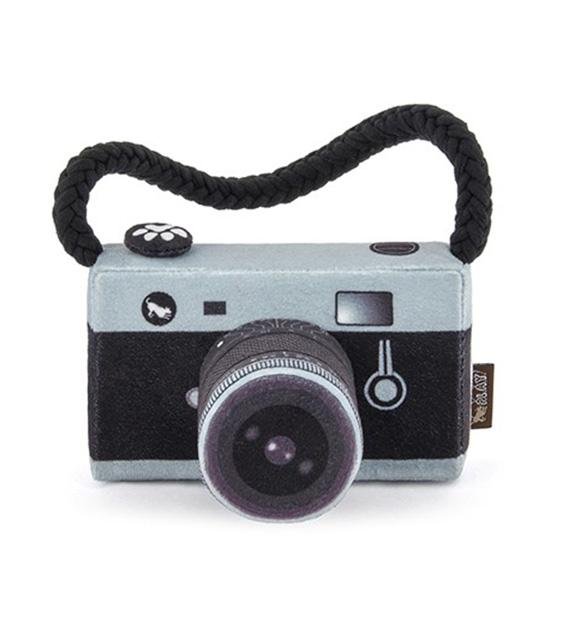 Eco-Friendly Globetrotter Camera Dog Toy - Durable & Safe Chew Toy for Small & Large Dogs | Perfect for Travel, Outdoor Adventures & Playtime at Home