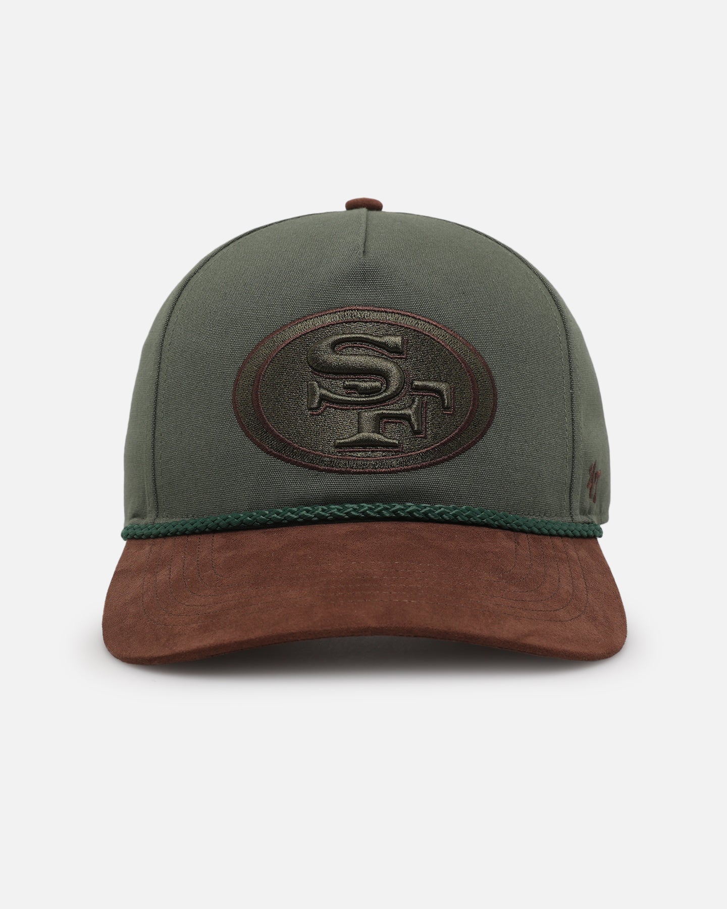 47 Brand San Francisco 49ers 'Bottle Green' Offside DT Snapback Hat - Adjustable Baseball Cap for Men & Women - Perfect for NFL Games, Sports Events & Casual Wear