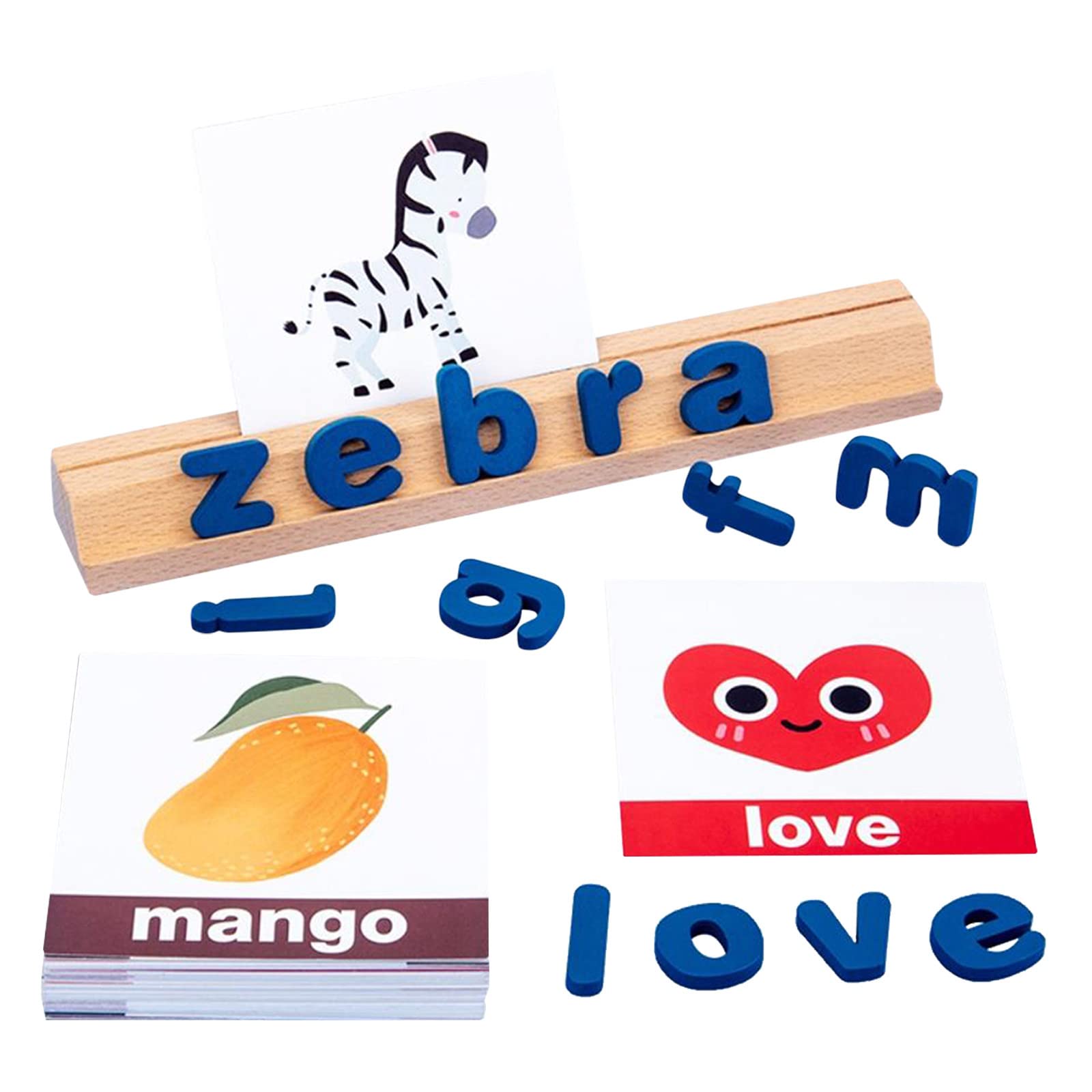 Farm Friends Crinkle Book & Wooden Alphabet Puzzle for Kids - Preschool Learning Toy for Early Education & Sorting Games