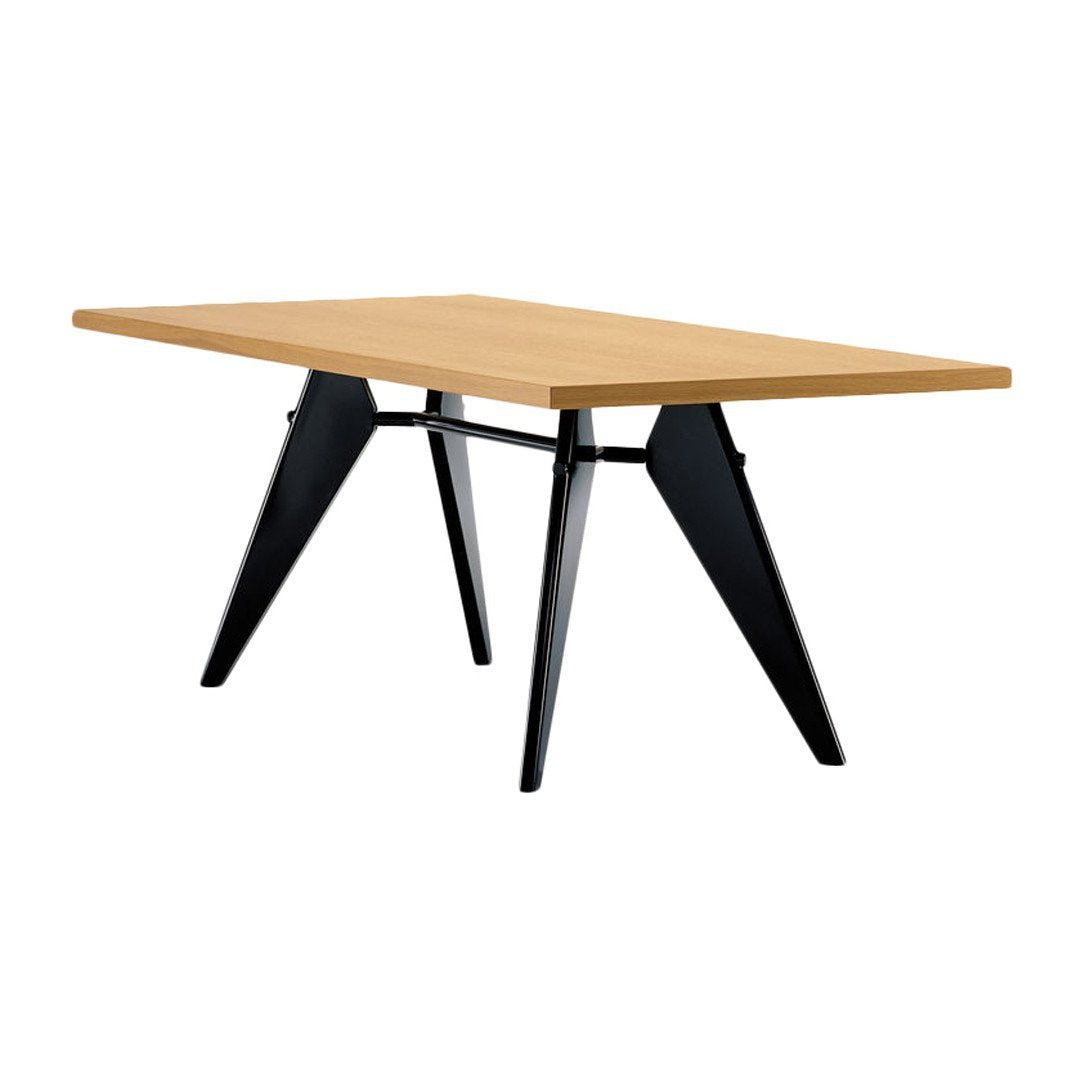 Vitra EM Table - Modern Wooden Dining Table for Small Spaces | Perfect for Apartments, Breakfast Nooks & Cozy Dining Areas