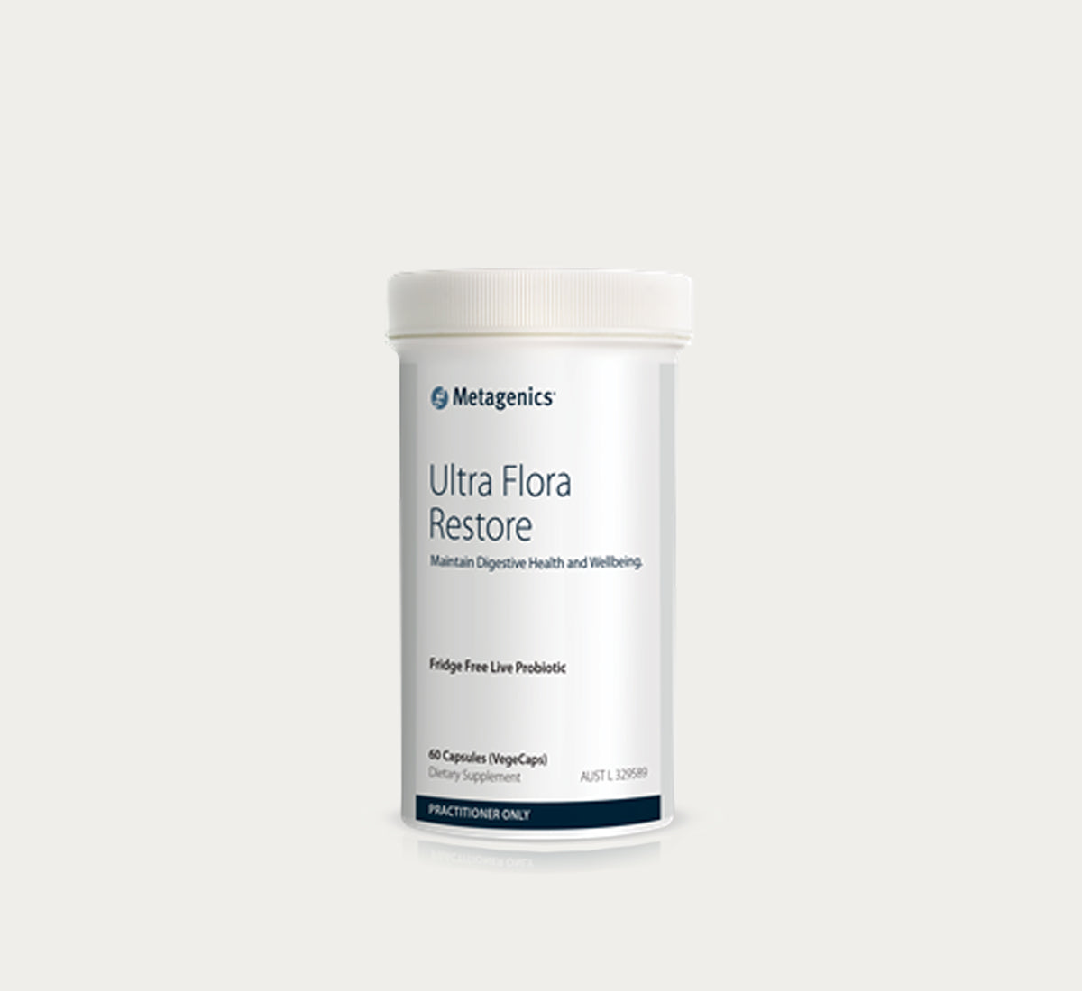 Ultra Flora Restore Probiotic Supplement - 60 Capsules for Gut Health & Digestion Support - Perfect for Daily Wellness Routine & Travel