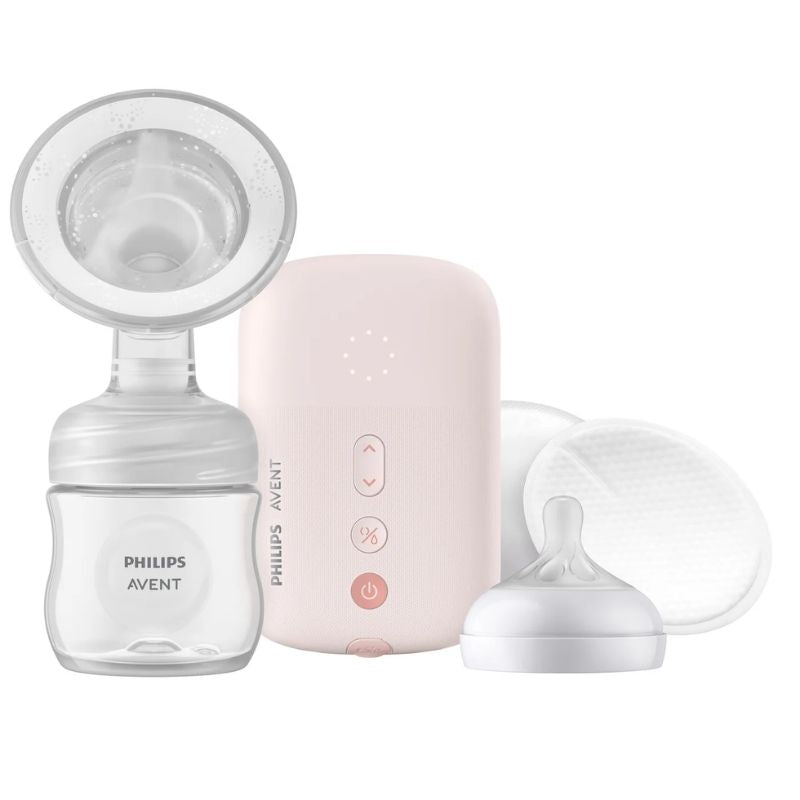 Electric Breast Pump with Advanced Natural Motion Technology - Hands-Free, Portable & Comfortable for Nursing Moms - Perfect for Travel, Work & Home Use