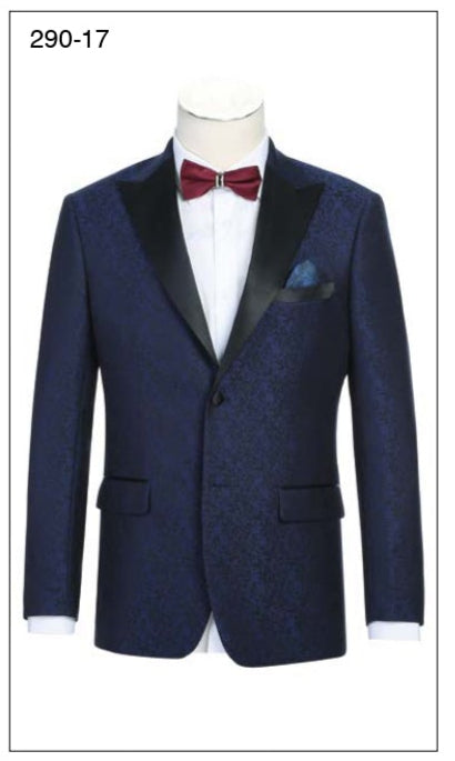 Alessandro Vitello by Renoir New Slim Fit Tuxedo Jacket 290 17 - Premium Men's Formal Wear for Weddings, Parties & Special Occasions