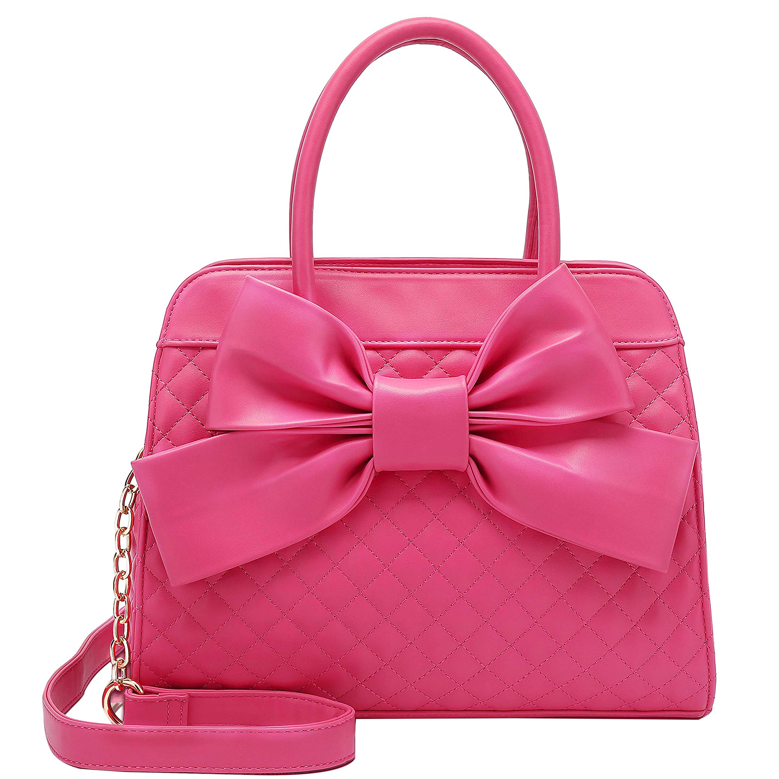 SCARLETON Women's Bow Satchel Handbag H1048 - Elegant Crossbody Purse for Work, Travel & Daily Use