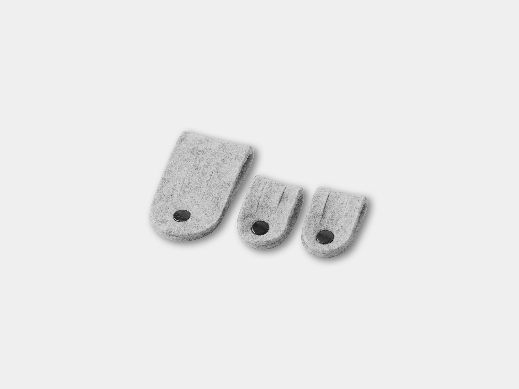 Premium Felt Cable Organizers - Cord Management Solution for Home & Office - Keep Wires Tidy on Desks, Nightstands & Entertainment Centers
