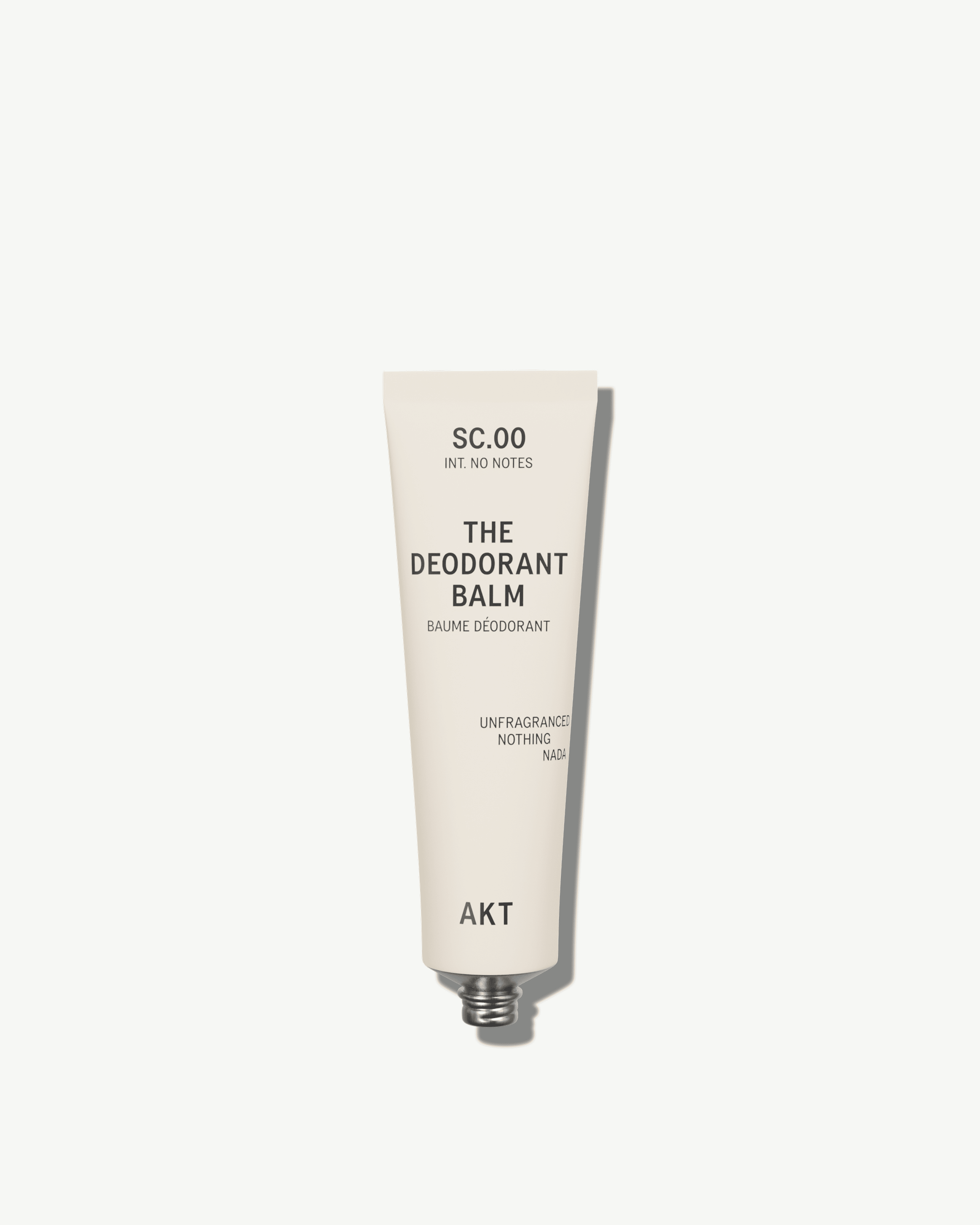 SC.00 Unscented Deodorant Balm - Natural & Aluminum-Free for Sensitive Skin - Perfect for Gym, Work & Daily Freshness