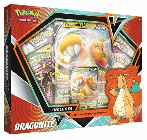 Pokemon Dragonite V Box - Premium Trading Card Game Collectible for Battles & Tournaments | Perfect for Gifts, Game Nights & Competitive Play