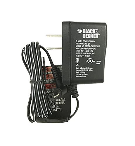 Black & Decker Genuine OEM Replacement Charger #90592365-03 - Compatible with 20V MAX Cordless Tools - Perfect for Drills, Saws & Power Tools