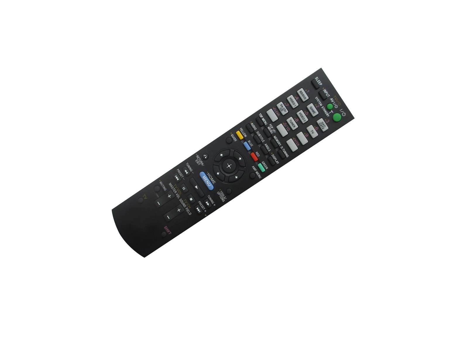 Sony STR-DN850 STR-DH750 RM-AAU116 Replacement Remote Control for DVD Home Theater AV Receiver - Compatible with Sony Audio Video Systems, Perfect for Home Entertainment Setup