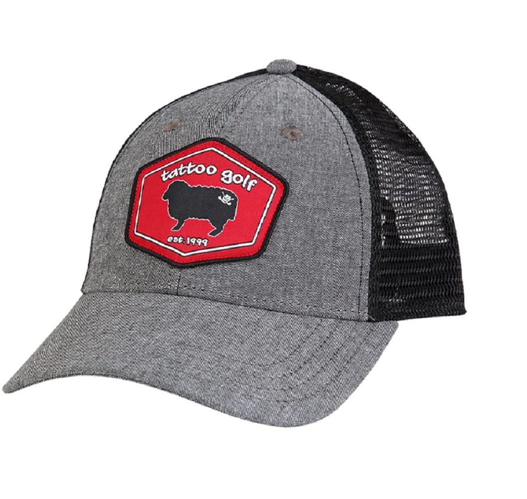 Stylish Trucker Golf Hat for Men & Women - Breathable Mesh Back, Adjustable Snapback - Perfect for Golfing, Outdoor Sports & Casual Wear