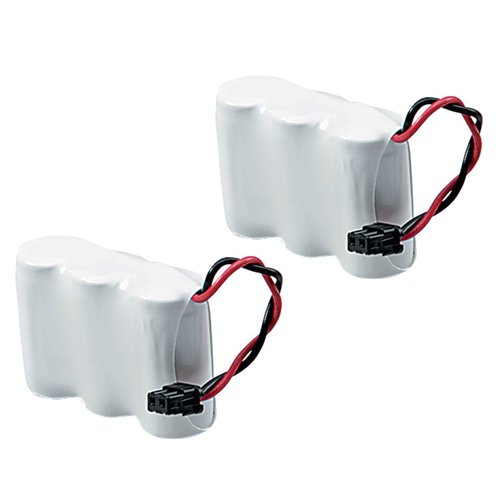 Replacement Cordless Phone Batteries for Panasonic KX-T3980R - 2-Pack Ni-CD 3.6V 350mAh High Capacity UL124 Batteries | Perfect for Home & Office Communication
