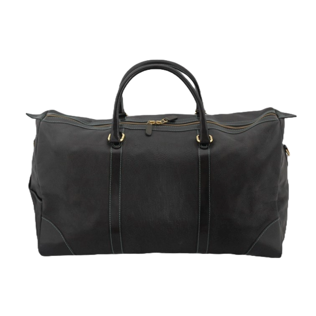 Stylish Black Weekend Travel Bag - Durable & Lightweight Carry-On for Women & Men - Perfect for Gym, Work, Business Trips & Overnight Getaways