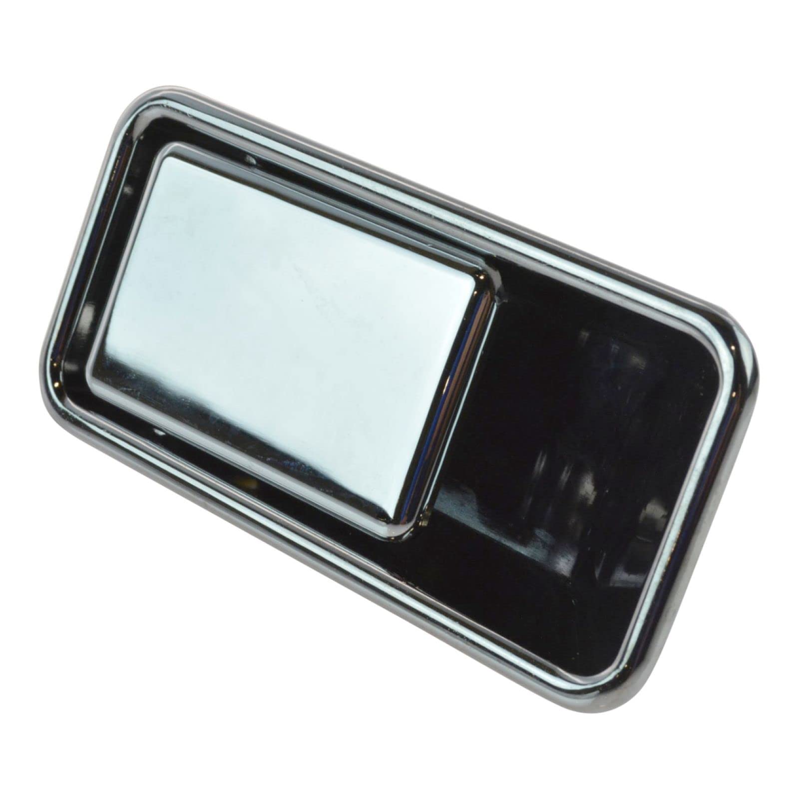 Chrome Passenger Side Exterior Door Handle Replacement for 1987-2006 Jeep Wrangler - Durable & Easy Installation for Off-Roading & Daily Driving