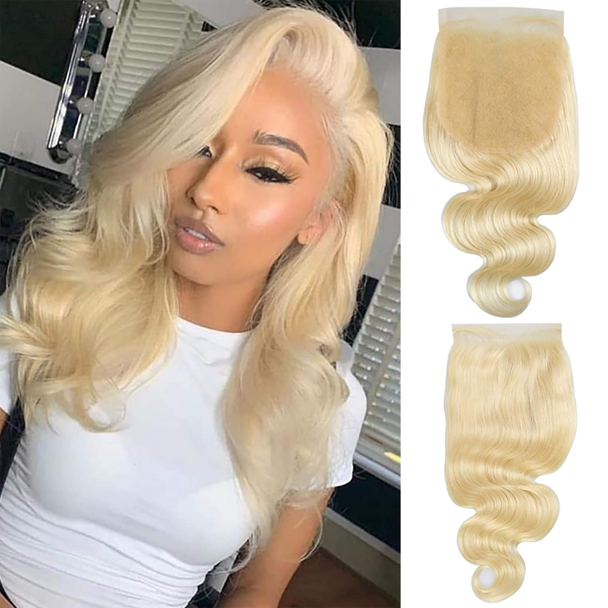 6x6 Lace Closure Human Hair Extensions - 12
