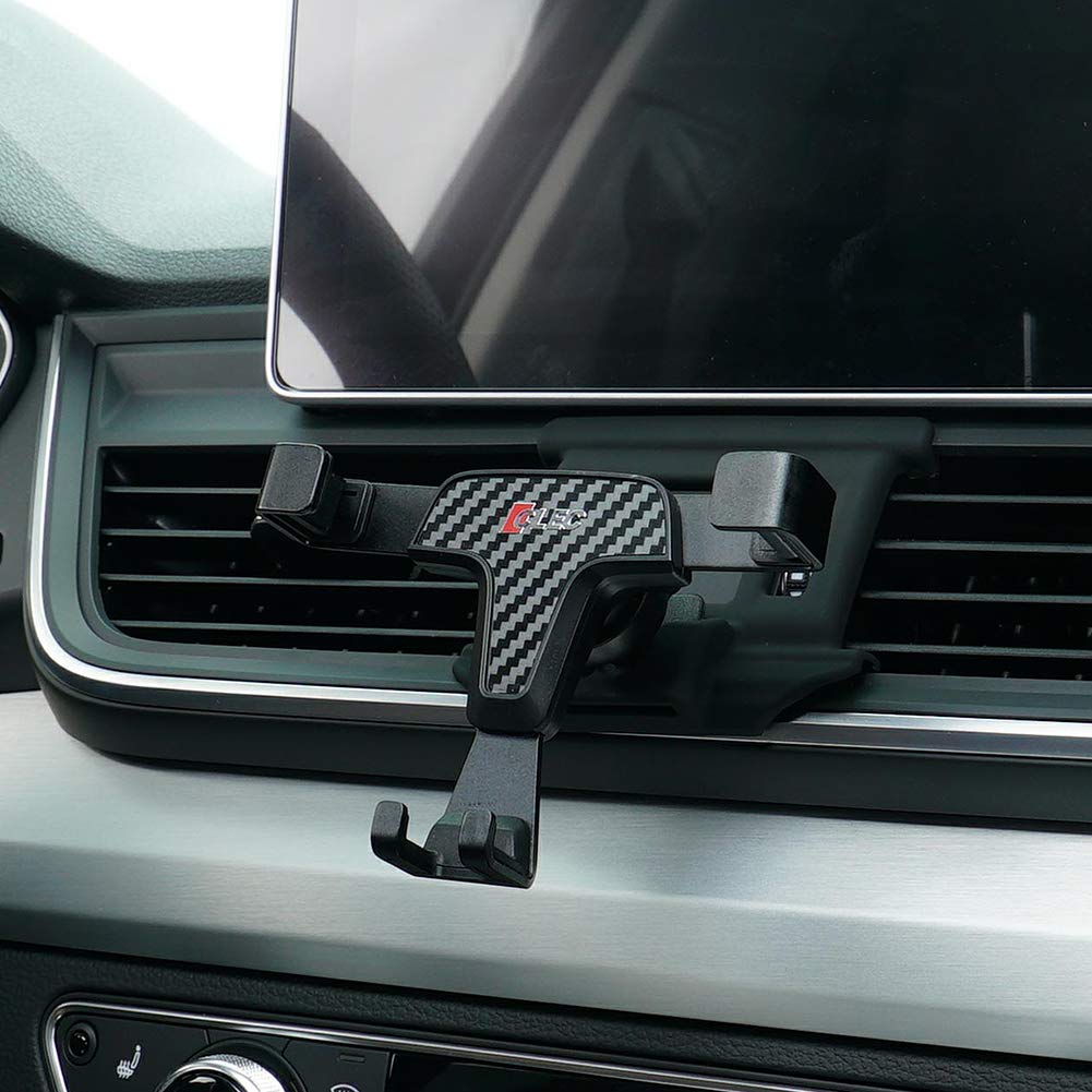 Adjustable Air Vent Car Phone Holder for Audi Q5 2018-2022 - Universal Dashboard Cell Phone Mount Compatible with iPhone 7/6s/8 & Samsung Smartphones (4.7-5 Inches) - Perfect for Hands-Free Navigation & Safe Driving