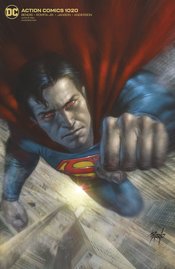 Action Comics #1020 Card Stock Parrillo Variant - DC Comics Collectible Edition for Superhero Fans & Comic Book Enthusiasts