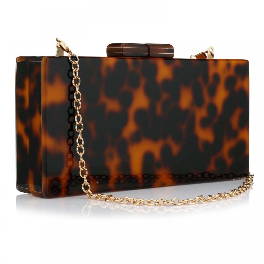 Elegant Marble Acrylic Clutch Purse for Women - Stylish Evening Crossbody Bag for Banquet, Party & Special Occasions