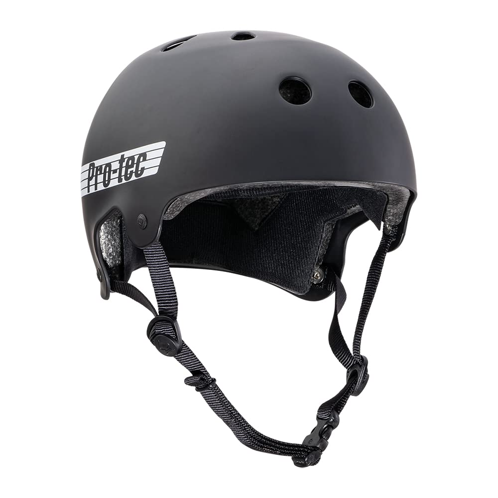 Pro-Tec Old School Certified Skateboard Helmet - CPSC Certified for Safety - Perfect for Skateboarding, BMX, and Roller Skating
