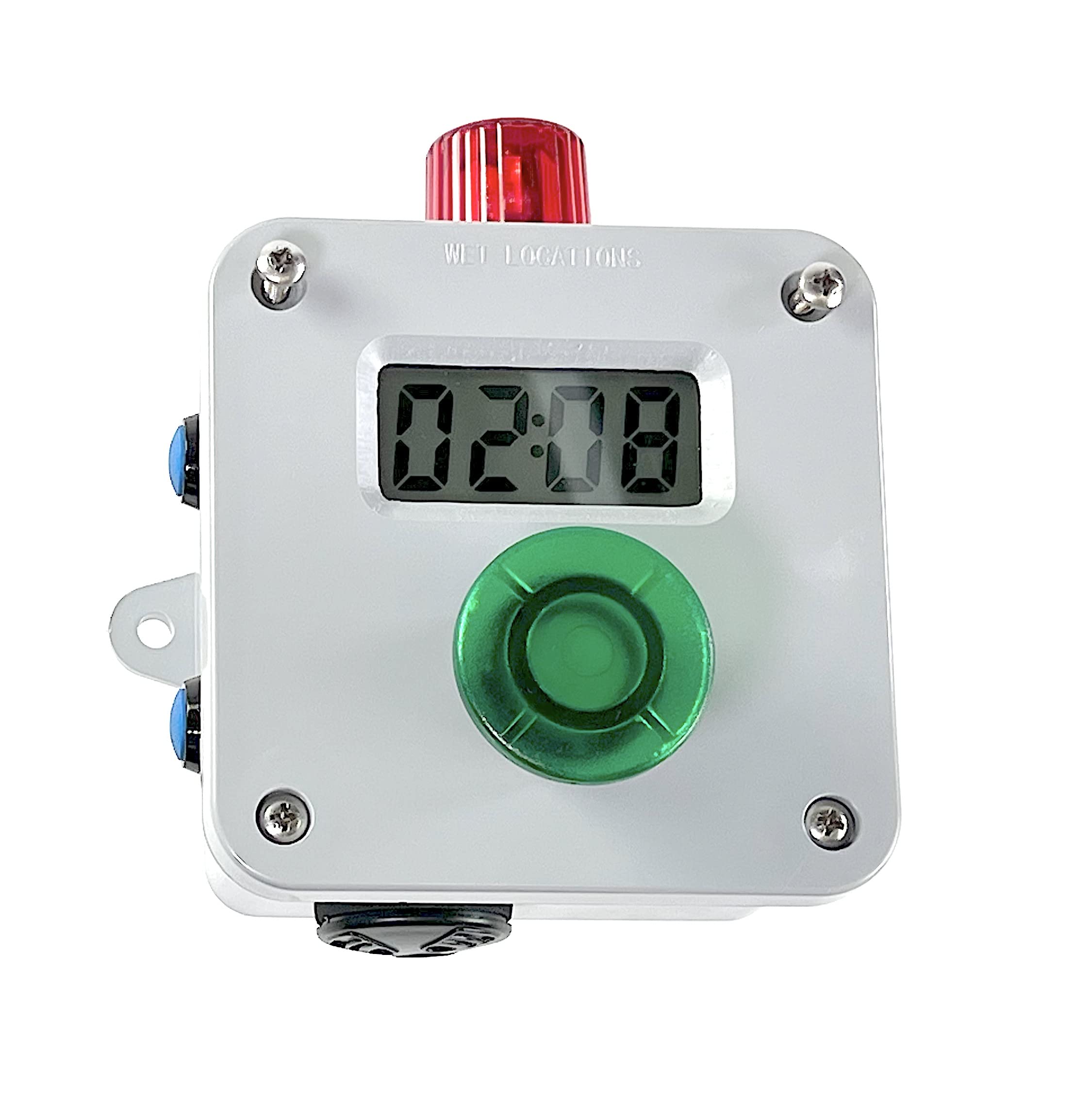 Waterproof Digital Process Timer T4 - Countdown & Stopwatch for Cooking, Lab, Sports, and Industrial Use