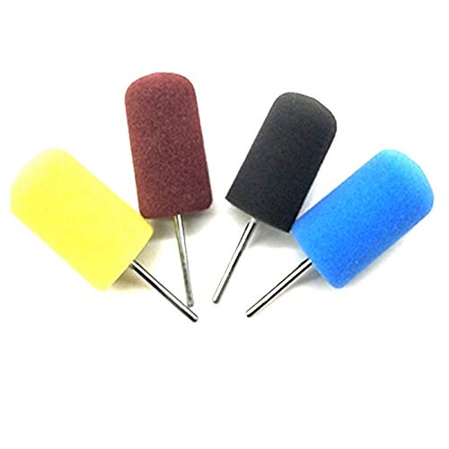 Car Polishing Pad Buffing Sponge Cone Metal Foam Pad - Professional Auto Detailing Tool for Wheels, Doors & Handles (4-Piece Set) | Perfect for Car Wash, Detailing & Paint Restoration