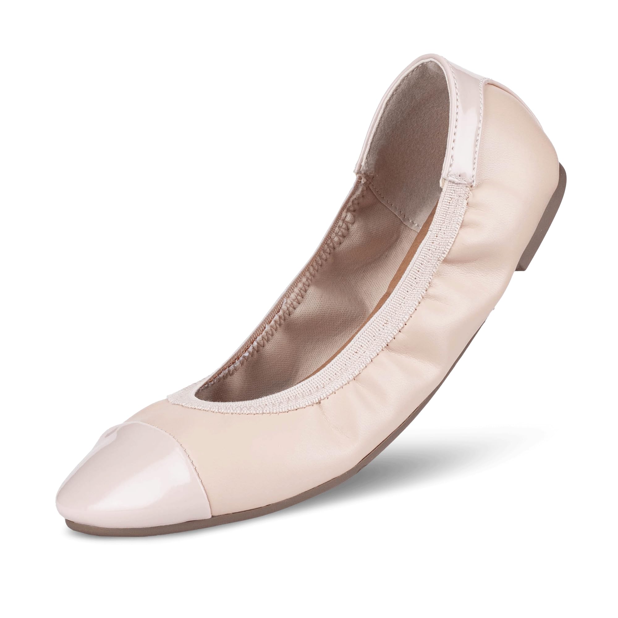 GAWBAW Women's Ballet Flats - Slip On Casual Shoes Round Toe Ballerina Flats for Women | Comfortable Walking Shoes for Work, Travel & Everyday Wear