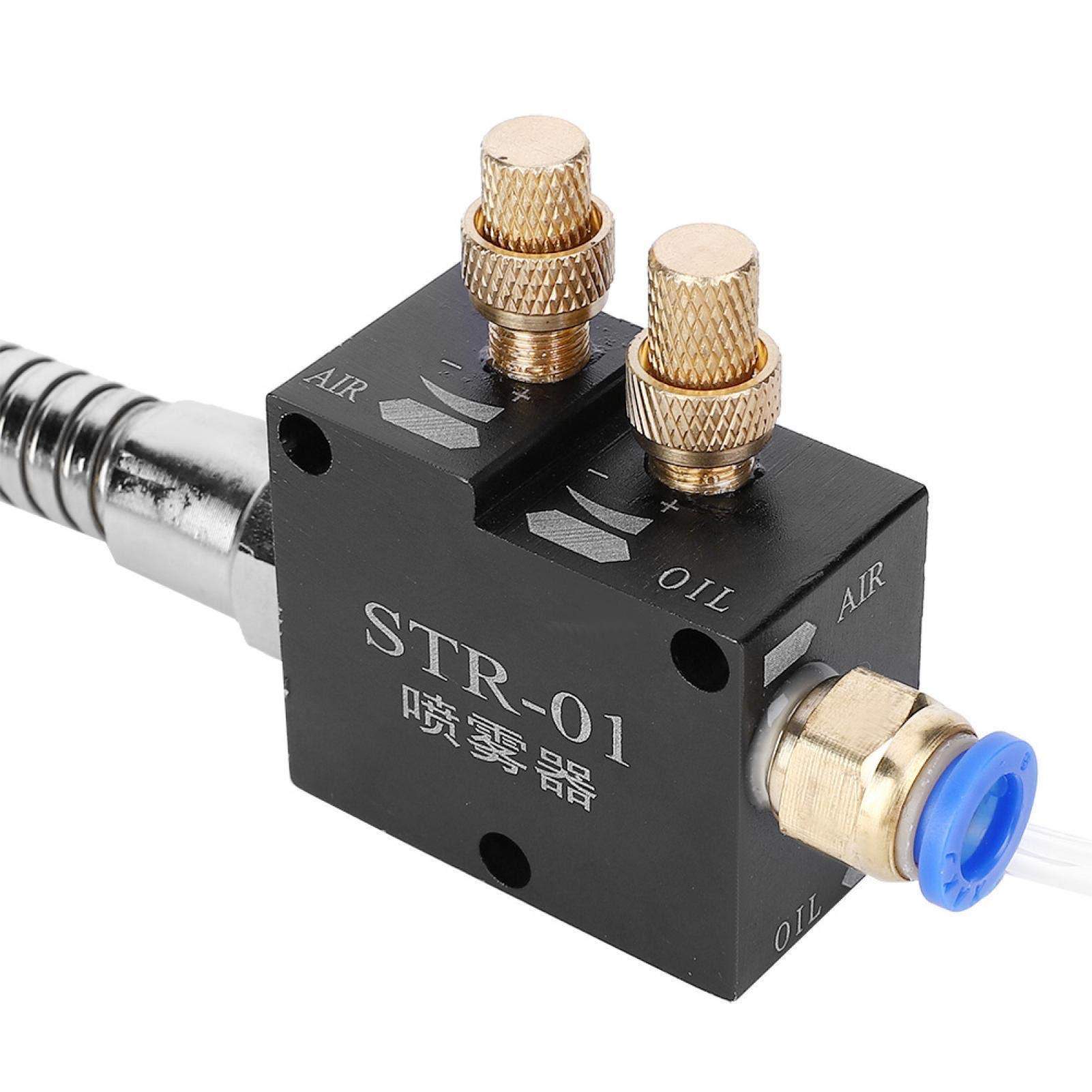 STR-01 Coolant Sprayer for Lathe & Engraving Machine - Precision Coolant System for Drilling, Milling & Specular Machining | Workshop & Industrial Use
