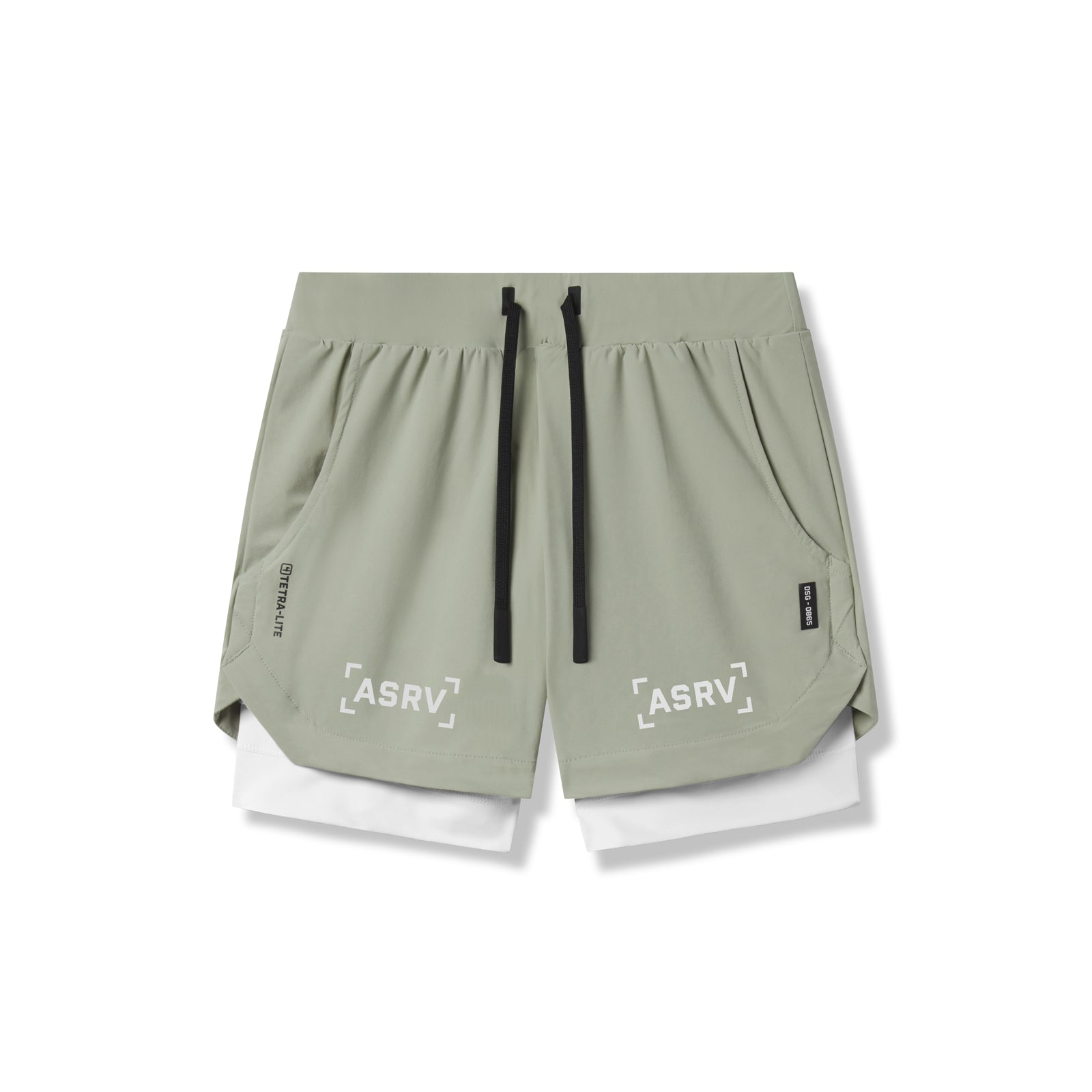 Tetra Lite® 5 Liner Short - Sage Bracket/White - Comfortable Women's Underwear for Everyday Wear & Yoga