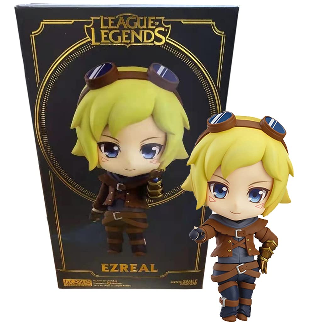 League of Legends Ezreal Figure - Deluxe Collectible Statue with Original Box & Verification Card | Perfect Gift for LOL Fans, Gamers & Collectors | Display for Home, Office or Gaming Room Decor