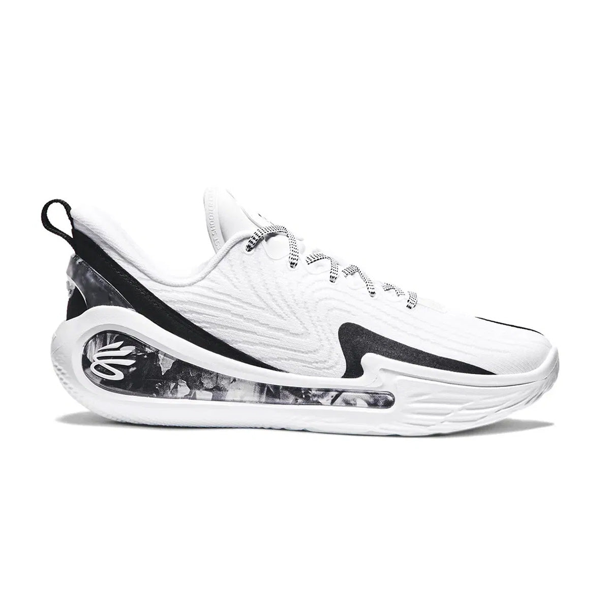 Curry 12 'White Black' Basketball Shoes - High-Performance Men's Sneakers for Indoor & Outdoor Courts | Perfect for Training, Games & Casual Wear