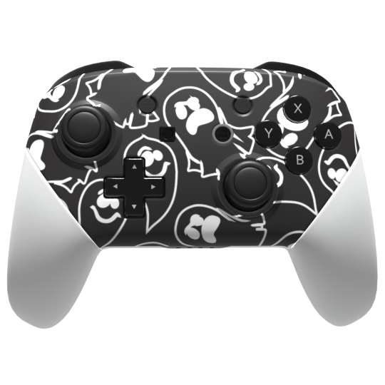 Custom Switch Pro Controller with Ghosted Design - Enhanced Gaming Experience for Nintendo Switch - Perfect for Competitive Gaming & Long Play Sessions