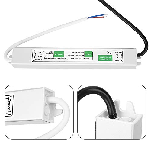 Waterproof LED Power Supply Driver for Electronic Equipment, Petrochemical Industry & LED Light Automation - Ideal for Outdoor Lighting, Industrial Automation & Harsh Environments
