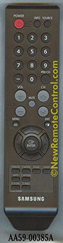 Original Samsung TV Remote Control AA59-00385A Replacement for Smart TVs - Perfect for Living Room, Bedroom & Home Theater Setup