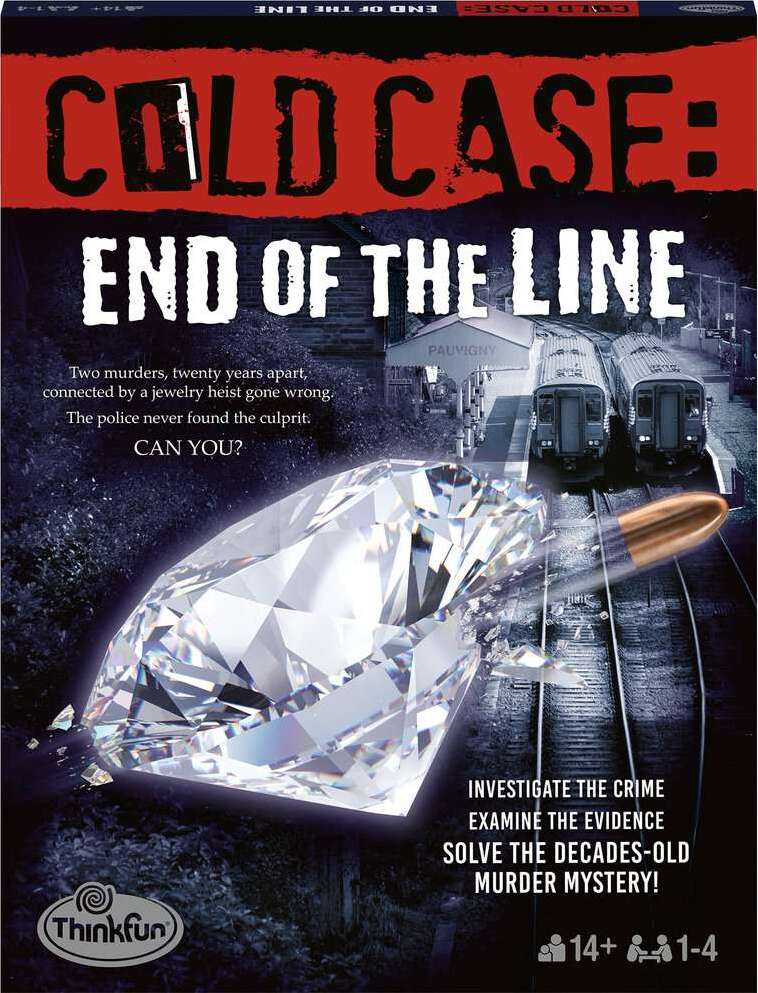 Cold Case 4: End of the Line - True Crime Mystery Novel | Perfect for Book Clubs & Crime Enthusiasts