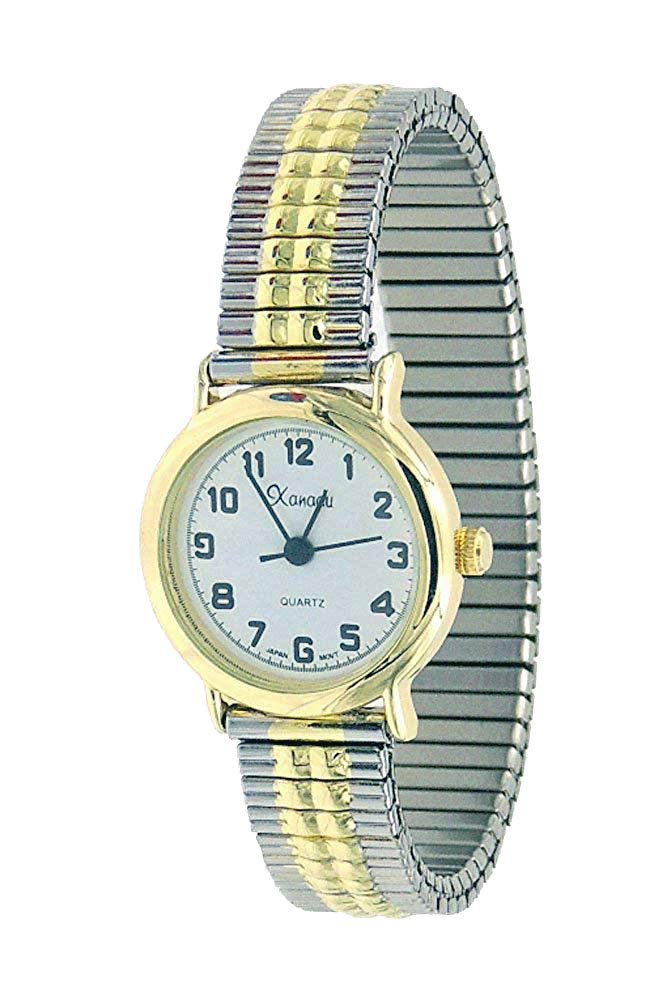 Xanadu Women's Classic Elegant Stainless Steel Stretch Band Watch - Perfect for Office, Party & Everyday Wear