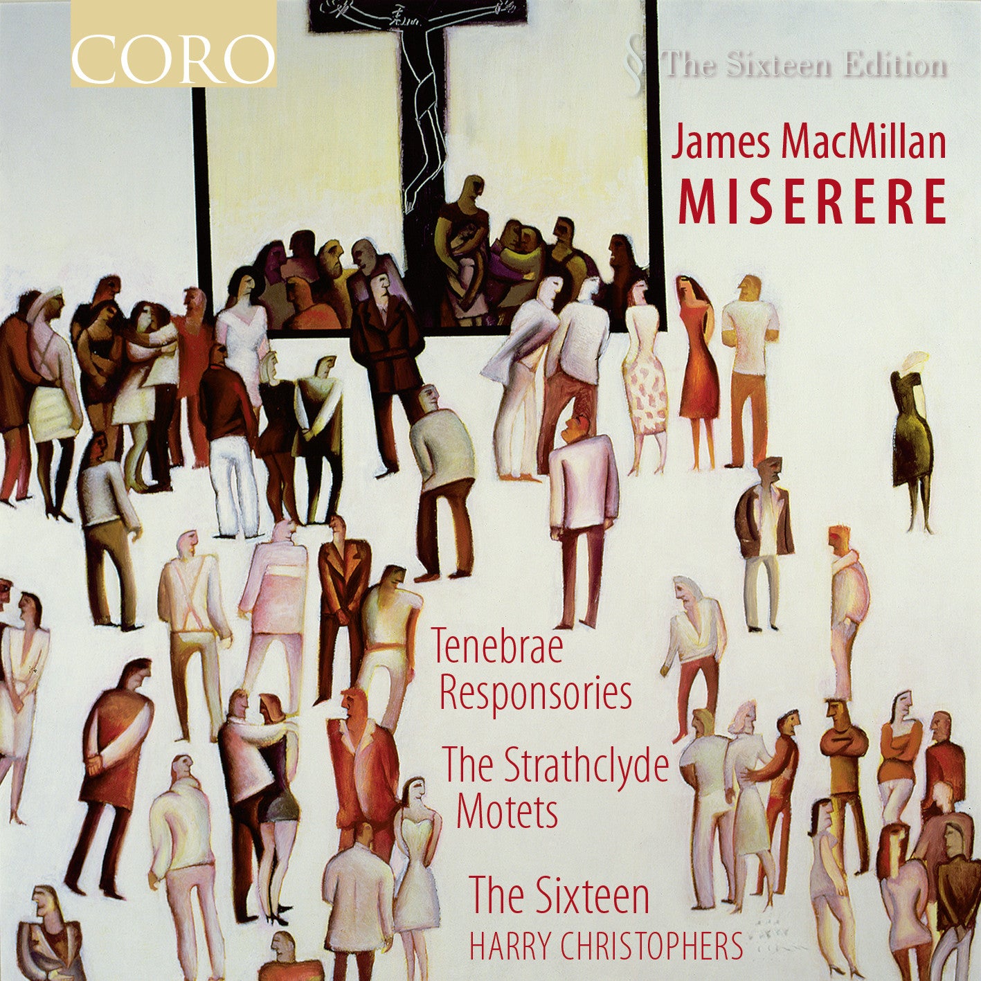 James MacMillan: Miserere - Sacred Choral Music Album by The Sixteen | Perfect for Church Services, Classical Concerts & Meditation